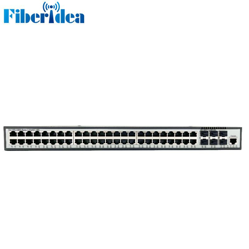 10-Gigabit-Uplink-Layer-3-Switch mit vollem Gigabit-Zugriff